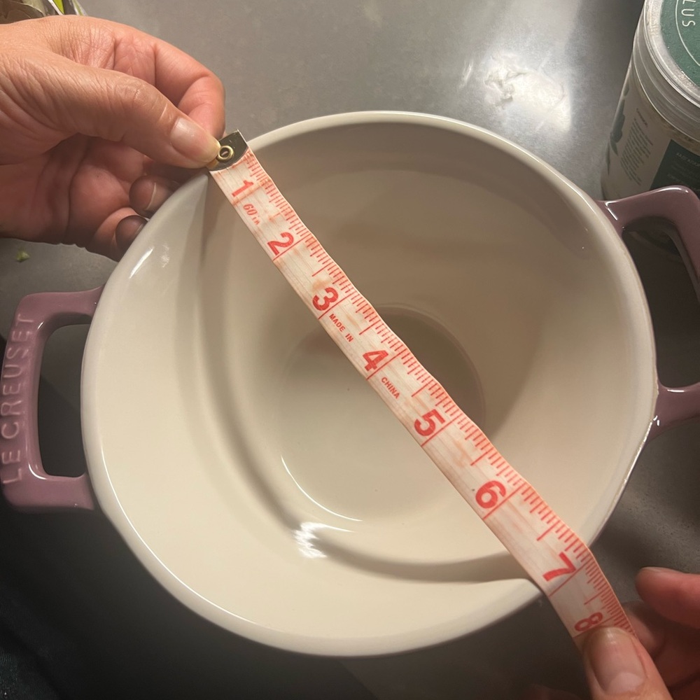Le Creuset Cassoulet Serving Bowl in FIG - Picture 6 of 6